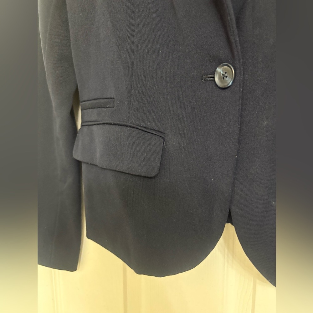 Merona Women's Dark Blue Suit Jacket Size 6 - Picture 3 of 9